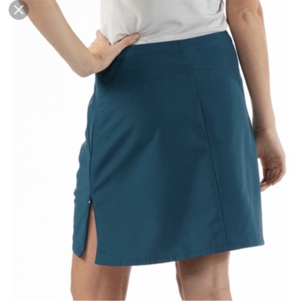 Patagonia Duway Skort Women's Teal A-Line Skirt - Picture 2 of 8
